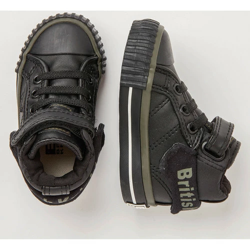 British Knights ROCO BB GARÇONS HAUT-DESSUS SNEAKER Couleur Noir 4 British Knights ROCO BB GARÇONS HAUT-DESSUS SNEAKER Couleur Noir – Image 2