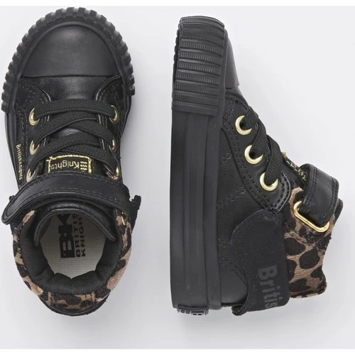 British Knights ROCO PETITES FILLES HAUT-DESSUS SNEAKER Couleur Marron 4 British Knights ROCO PETITES FILLES HAUT-DESSUS SNEAKER Couleur Marron – Image 2