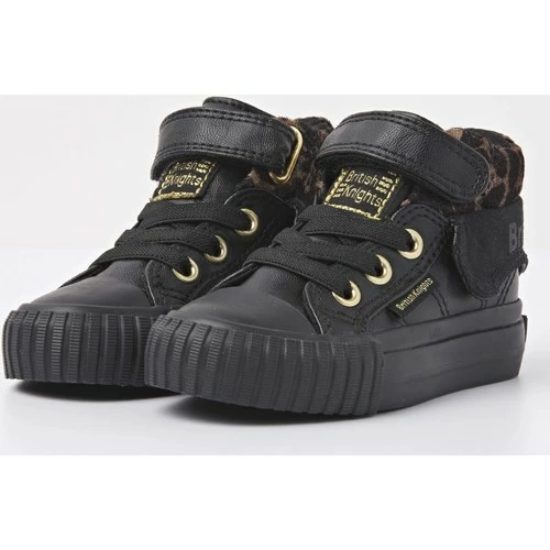 British Knights ROCO PETITES FILLES HAUT-DESSUS SNEAKER Couleur Marron 5 British Knights ROCO PETITES FILLES HAUT-DESSUS SNEAKER Couleur Marron – Image 3