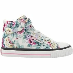 British Knights DEE FILLES BASKETS MONTANTE Couleur Blanc