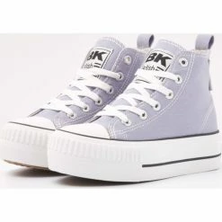 British Knights KAYA MID FILLES BASKETS MONTANTE Couleur Bleu -Pas Cher British Knights Magasin 20740349 500 C