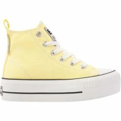 British Knights KAYA MID FILLES BASKETS MONTANTE Couleur Jaune