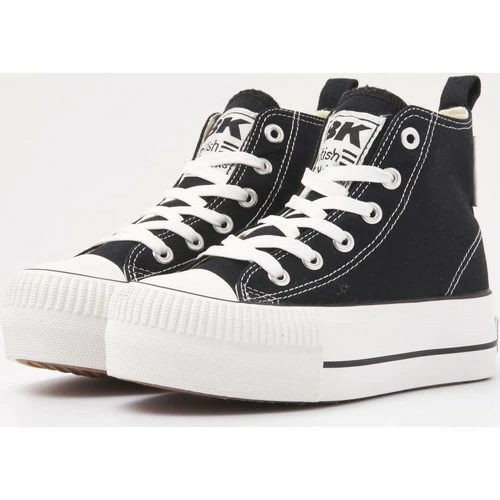 British Knights KAYA MID FILLES BASKETS MONTANTE Couleur Noir 5 British Knights KAYA MID FILLES BASKETS MONTANTE Couleur Noir – Image 3