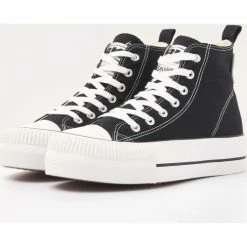 British Knights KAYA MID FEMMES BASKETS MONTANTE Couleur Noir -Pas Cher British Knights Magasin 20740353 500 C