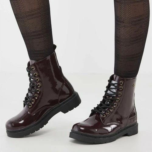 British Knights BLAKE FEMMES CHAUSSURE MI-HAUTE Couleur Rouge 4 British Knights BLAKE FEMMES CHAUSSURE MI-HAUTE Couleur Rouge – Image 2