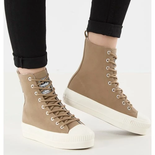 British Knights KAYA HIGH FEMMES BASKETS MONTANTE Couleur Marron 4 British Knights KAYA HIGH FEMMES BASKETS MONTANTE Couleur Marron – Image 2