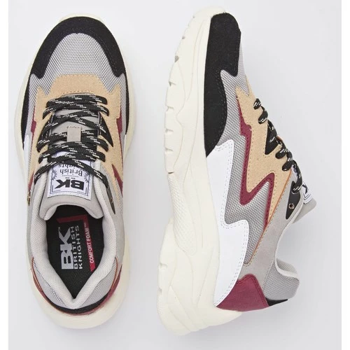 British Knights GALAXY FEMMES BASKETS BASSE Couleur Gris 4 British Knights GALAXY FEMMES BASKETS BASSE Couleur Gris – Image 2