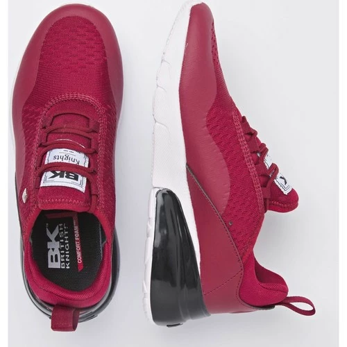 British Knights VALEN FEMMES BASKETS BASSE Couleur Rouge 4 British Knights VALEN FEMMES BASKETS BASSE Couleur Rouge – Image 2