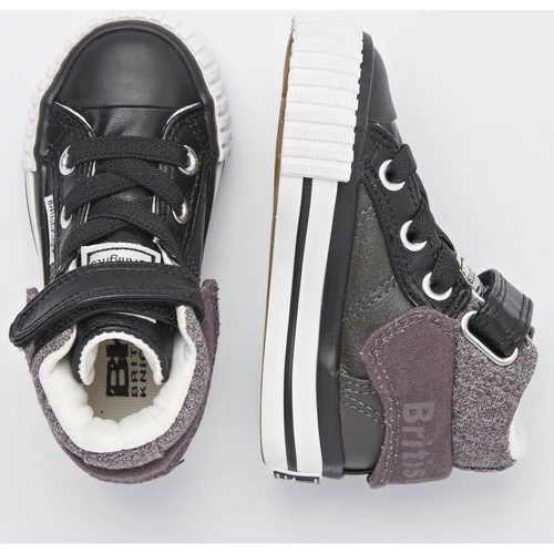 British Knights ROCO BB GARÇONS HAUT-DESSUS SNEAKER Couleur Noir 4 British Knights ROCO BB GARÇONS HAUT-DESSUS SNEAKER Couleur Noir – Image 2