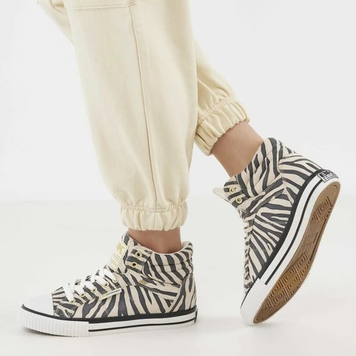 British Knights DEE FEMMES BASKETS MONTANTE Couleur Noir 4 British Knights DEE FEMMES BASKETS MONTANTE Couleur Noir – Image 2