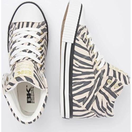 British Knights DEE FEMMES BASKETS MONTANTE Couleur Noir 5 British Knights DEE FEMMES BASKETS MONTANTE Couleur Noir – Image 3