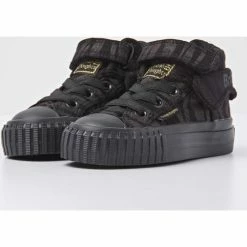 British Knights ROCO PETITES FILLES HAUT-DESSUS SNEAKER Couleur Noir -Pas Cher British Knights Magasin 21245216 500 C