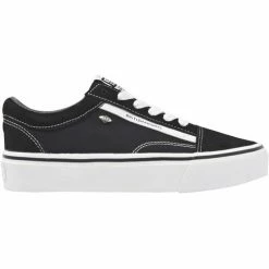 British Knights MACK PLATFORM FEMMES BASKETS BASSE Couleur Noir