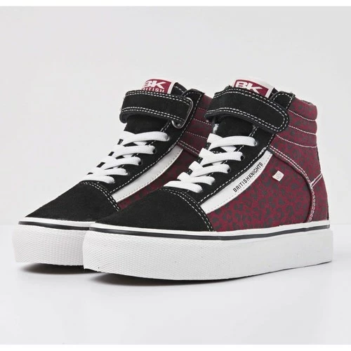 British Knights MACK MID PLATFORM FILLES BASKETS MONTANTE Couleur Rouge 5 British Knights MACK MID PLATFORM FILLES BASKETS MONTANTE Couleur Rouge – Image 3
