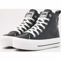 British Knights KAYA MID FEMMES BASKETS MONTANTE Couleur Noir -Pas Cher British Knights Magasin 21565794 500 C