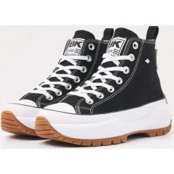 British Knights KAYA MID FLY FEMMES BASKETS MONTANTE Couleur Noir -Pas Cher British Knights Magasin 21617745 500 C