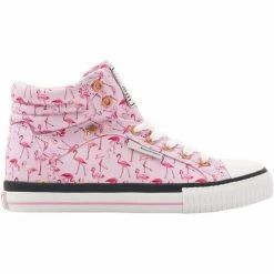 British Knights DEE FEMMES BASKETS MONTANTE Couleur Rose
