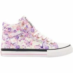 British Knights DEE FEMMES BASKETS MONTANTE Couleur Jaune