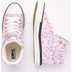 British Knights DEE FEMMES BASKETS MONTANTE Couleur Rose -Pas Cher British Knights Magasin 22293118 500 C
