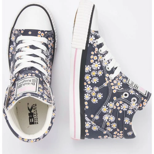 British Knights DEE FEMMES BASKETS MONTANTE Couleur Bleu 5 British Knights DEE FEMMES BASKETS MONTANTE Couleur Bleu – Image 3