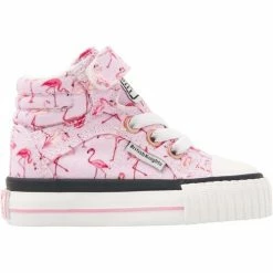 British Knights DEE PETITES FILLES HAUT-DESSUS SNEAKER Couleur Rose