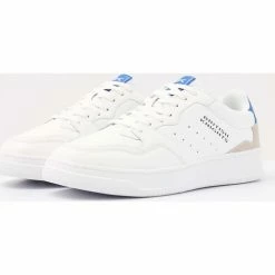 British Knights VIGA HOMMES BASKETS BASSE Couleur Blanc -Pas Cher British Knights Magasin 22316487 500 C