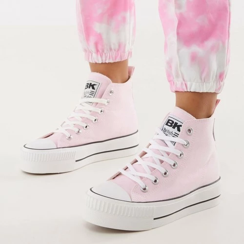 British Knights KAYA MID FEMMES BASKETS MONTANTE Couleur Rose 4 British Knights KAYA MID FEMMES BASKETS MONTANTE Couleur Rose – Image 2