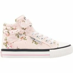 British Knights DEE FILLES BASKETS MONTANTE Couleur Rose
