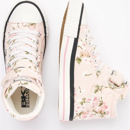 British Knights DEE FILLES BASKETS MONTANTE Couleur Rose 4 British Knights DEE FILLES BASKETS MONTANTE Couleur Rose – Image 2