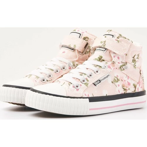 British Knights DEE FILLES BASKETS MONTANTE Couleur Rose 5 British Knights DEE FILLES BASKETS MONTANTE Couleur Rose – Image 3