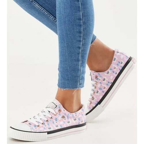 British Knights MASTER LO FEMMES BASKETS BASSE Couleur Rose 4 British Knights MASTER LO FEMMES BASKETS BASSE Couleur Rose – Image 2