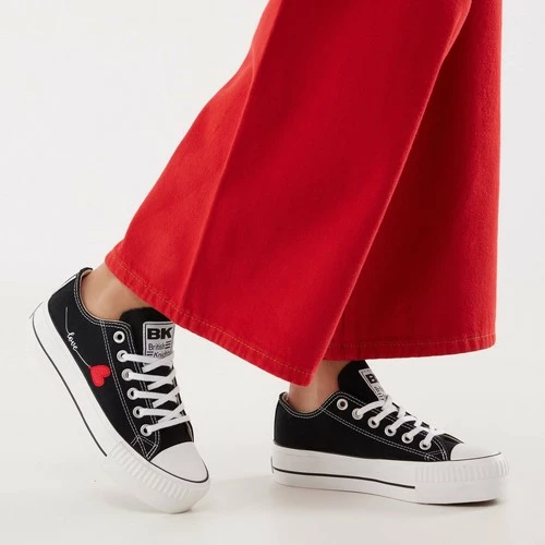 British Knights KAYA LOW FEMMES BASKETS BASSE Couleur Noir 4 British Knights KAYA LOW FEMMES BASKETS BASSE Couleur Noir – Image 2