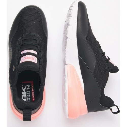 British Knights VALEN FEMMES BASKETS BASSE Couleur Noir 5 British Knights VALEN FEMMES BASKETS BASSE Couleur Noir – Image 3