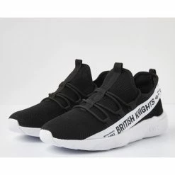 British Knights BENNET HOMMES BASKETS BASSE Couleur Noir -Pas Cher British Knights Magasin 22436429 500 C