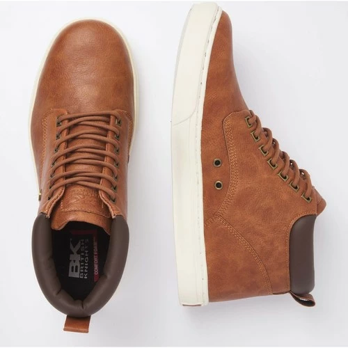 British Knights WOOD HOMMES CHAUSSURE MI-HAUTE Couleur Marron 4 British Knights WOOD HOMMES CHAUSSURE MI-HAUTE Couleur Marron – Image 2