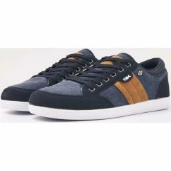 British Knights KUNZO HOMMES BASKETS BASSE Couleur Bleu -Pas Cher British Knights Magasin 22436438 500 C