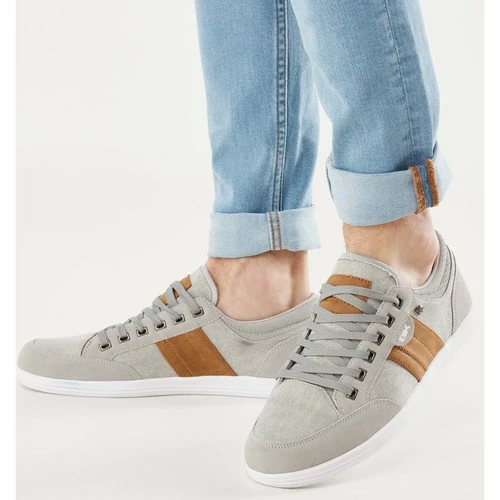 British Knights KUNZO HOMMES BASKETS BASSE Couleur Gris 4 British Knights KUNZO HOMMES BASKETS BASSE Couleur Gris – Image 2