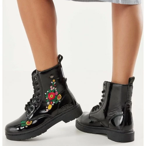 British Knights BLAKE FEMMES CHAUSSURE MI-HAUTE Couleur Noir 4 British Knights BLAKE FEMMES CHAUSSURE MI-HAUTE Couleur Noir – Image 2