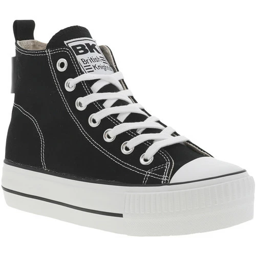 British Knights Baskets montantes semelle plateforme Couleur Noir 3 British Knights Baskets montantes semelle plateforme Couleur Noir