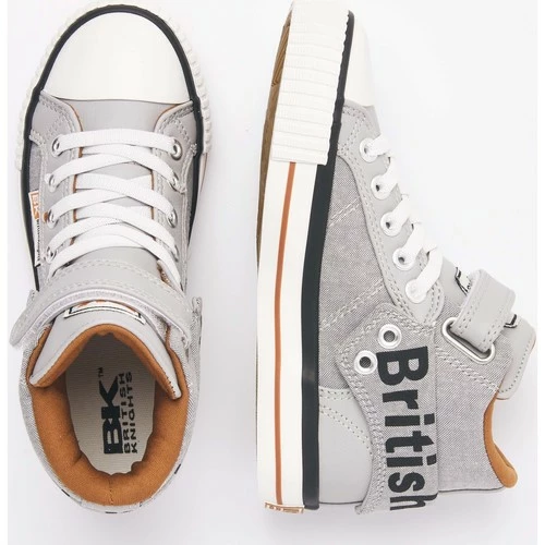 British Knights ROCO GARÇONS BASKETS MONTANTE Couleur Gris 4 British Knights ROCO GARÇONS BASKETS MONTANTE Couleur Gris – Image 2