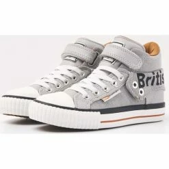 British Knights ROCO GARÇONS BASKETS MONTANTE Couleur Gris 7 British Knights ROCO GARÇONS BASKETS MONTANTE Couleur Gris -Pas Cher British Knights Magasin 22542910 500 C