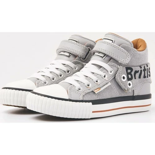 British Knights ROCO GARÇONS BASKETS MONTANTE Couleur Gris 5 British Knights ROCO GARÇONS BASKETS MONTANTE Couleur Gris – Image 3