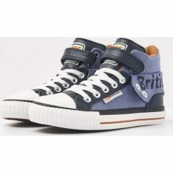 British Knights ROCO GARÇONS BASKETS MONTANTE Couleur Bleu -Pas Cher British Knights Magasin 22542913 500 C