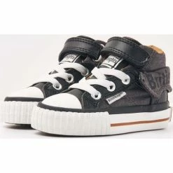 British Knights ROCO BÉBÉS GARÇONS BASKETS MONTANTE Couleur Noir -Pas Cher British Knights Magasin 22542914 500 C