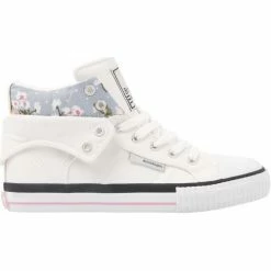 British Knights ROCO FEMMES BASKETS MONTANTE Couleur Blanc