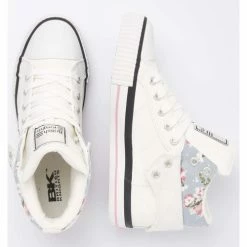 British Knights ROCO FEMMES BASKETS MONTANTE Couleur Blanc -Pas Cher British Knights Magasin 22542919 500 C