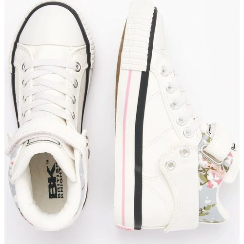 British Knights ROCO FILLES BASKETS MONTANTE Couleur Blanc 4 British Knights ROCO FILLES BASKETS MONTANTE Couleur Blanc – Image 2