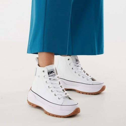 British Knights KAYA MID FLY FEMMES BASKETS MONTANTE Couleur Blanc 4 British Knights KAYA MID FLY FEMMES BASKETS MONTANTE Couleur Blanc – Image 2