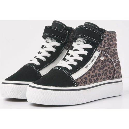 British Knights MACK MID PLATFORM FILLES BASKETS MONTANTE Couleur Marron 5 British Knights MACK MID PLATFORM FILLES BASKETS MONTANTE Couleur Marron – Image 3