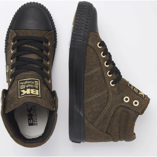 British Knights DEE FEMMES BASKETS MONTANTE Couleur Vert 5 British Knights DEE FEMMES BASKETS MONTANTE Couleur Vert – Image 3